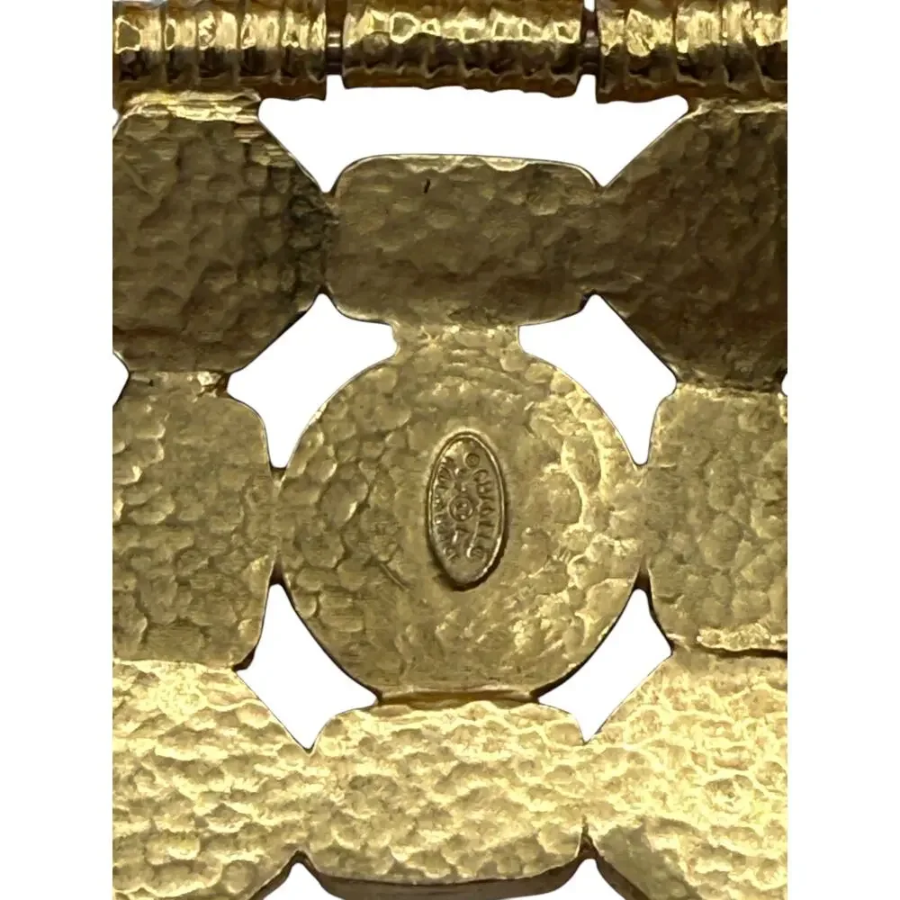 Chanel Fall 1997 CC Gripoix Cuff